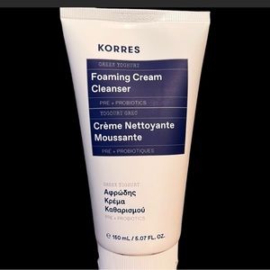 New Korres Foaming Cream Cleanser 5.07 fl oz